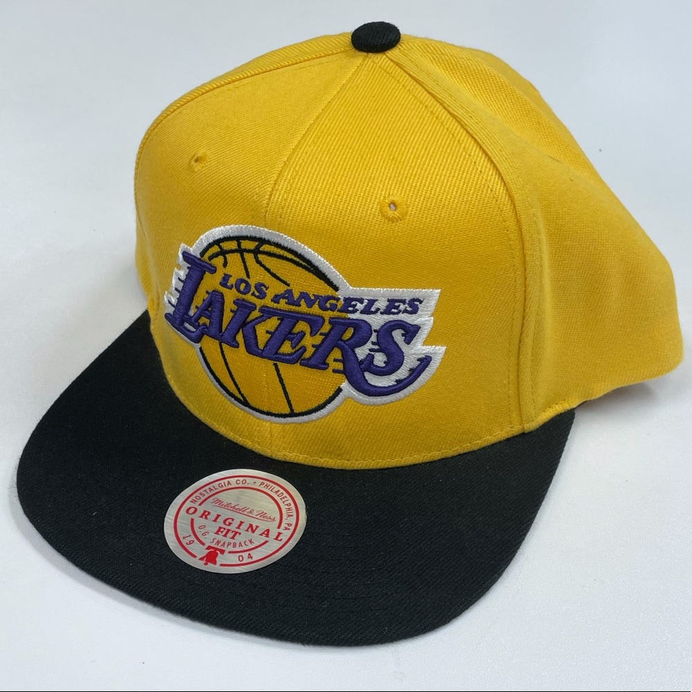 Los Angeles Lakers Snapback Hat Mitchell & Ness NBA Basketball MPLS Champions